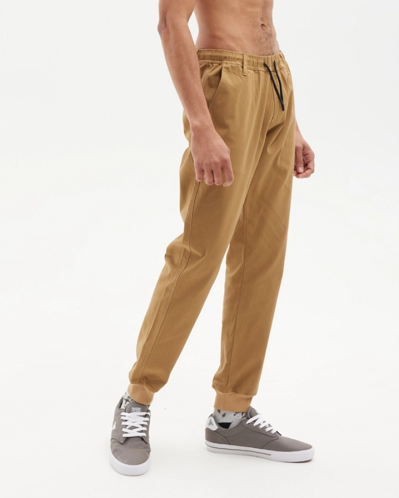 Pantalón Jogger Hydroponic Camel con Cordón Pantalón Jogger Hydroponic Camel con Cordón
