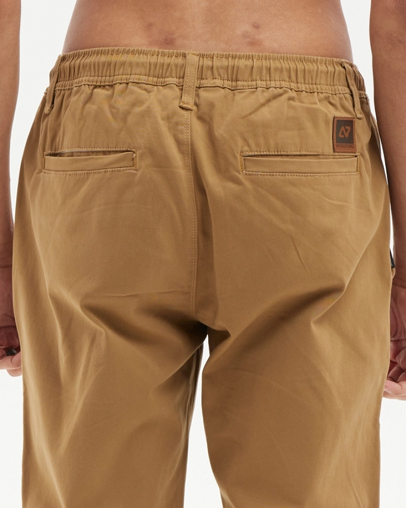 Pantalón Jogger Hydroponic Camel con Cordón Pantalón Jogger Hydroponic Camel con Cordón
