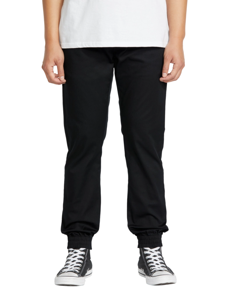 Pantalón Jogger Volcom Frickin Slim Negro Pantalón Jogger Volcom Frickin Slim Negro