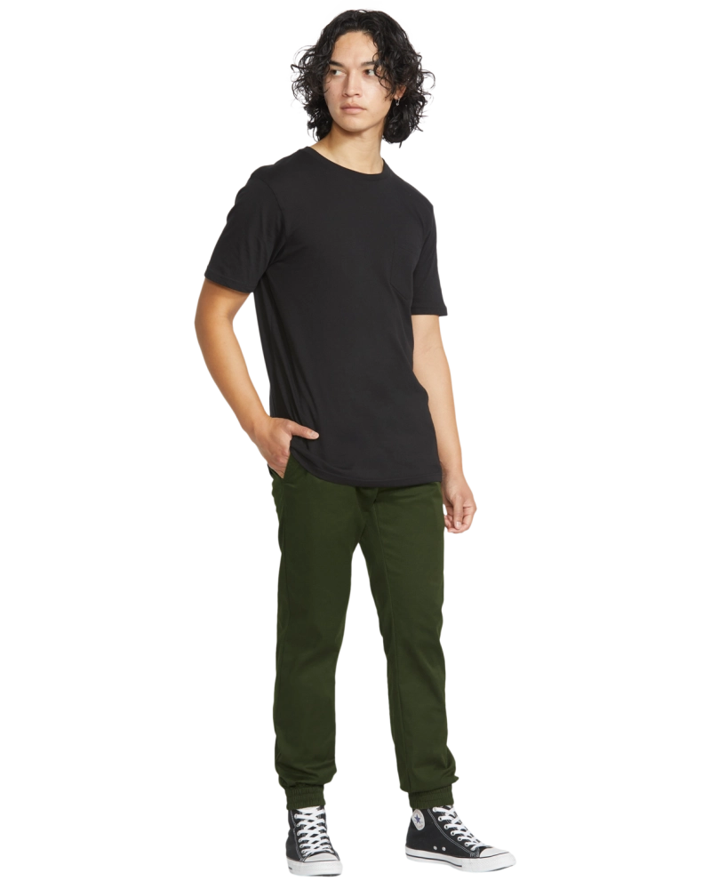 Pantalón Jogger Volcom Frickin – Verde Militar Pantalón Jogger Volcom Frickin – Verde Militar