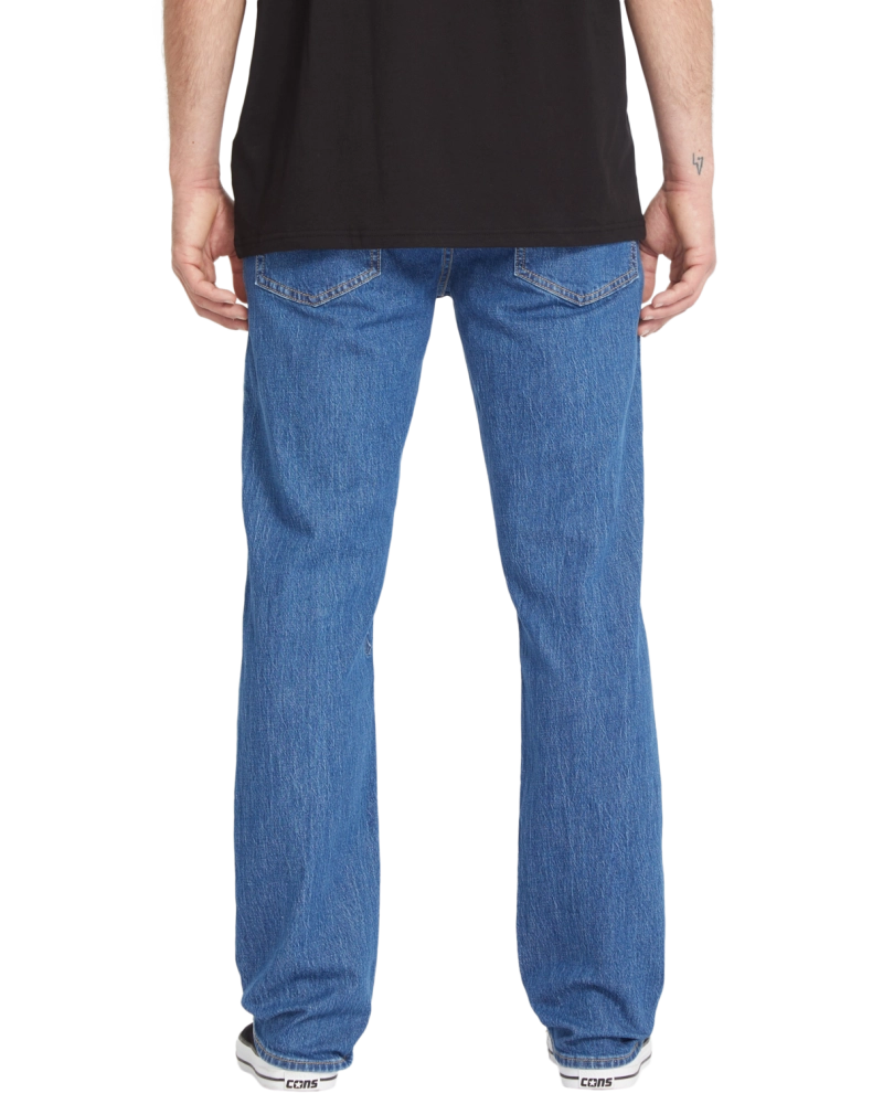 Pantalón Vaquero Volcom Solver Modern Straight - Denim Azul Pantalón Vaquero Volcom Solver Modern Straight - Denim Azul