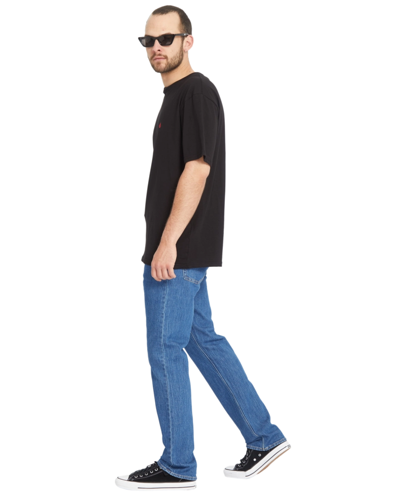 Pantalón Vaquero Volcom Solver Modern Straight - Denim Azul Pantalón Vaquero Volcom Solver Modern Straight - Denim Azul