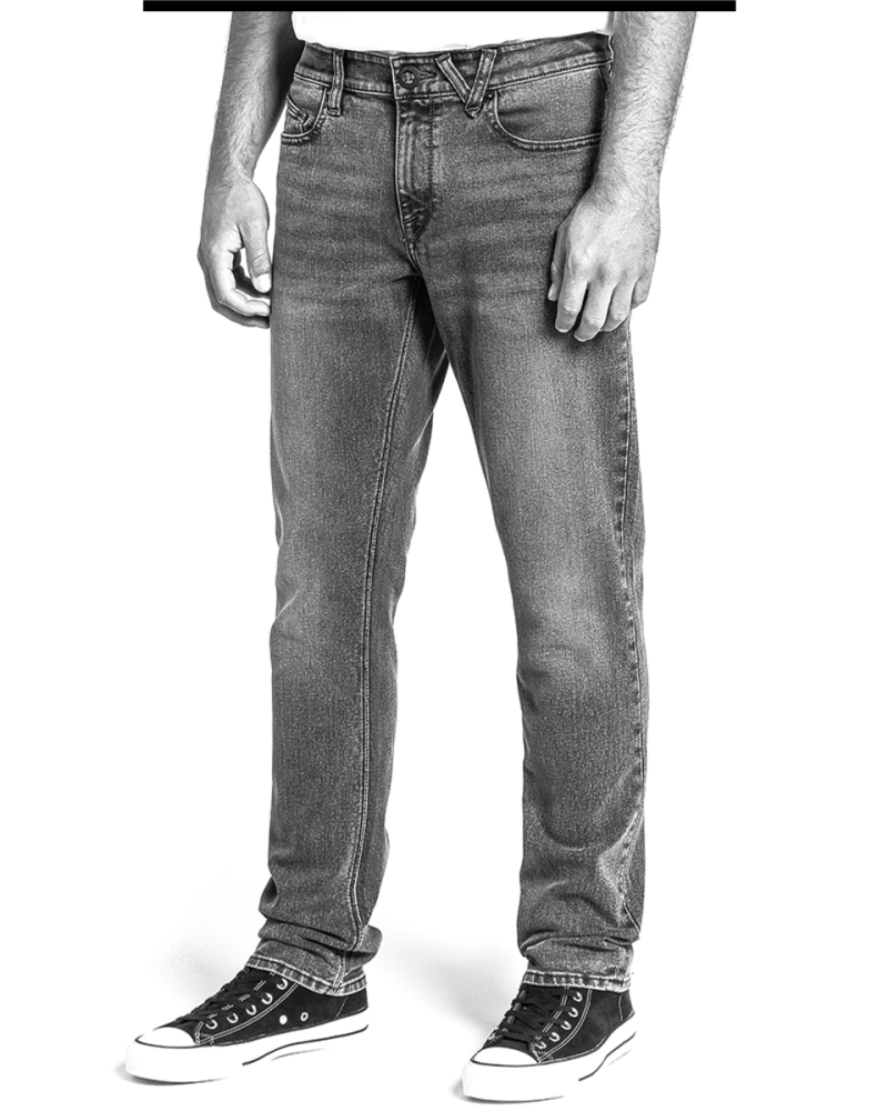 Pantalón Vaquero Volcom Solver Modern Straight - Denim Azul Oscuro Pantalón Vaquero Volcom Solver Modern Straight - Denim Azul Oscuro