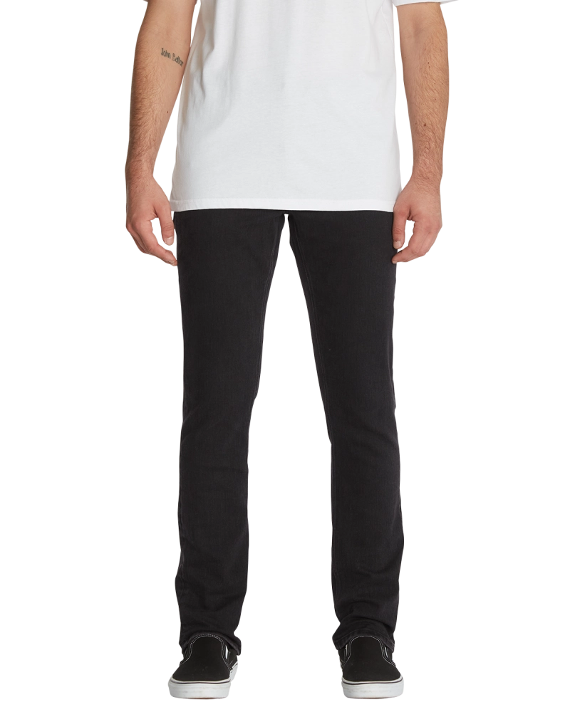 Pantalón Vaquero Volcom Vorta Slim Straight - Denim Negro Pantalón Vaquero Volcom Vorta Slim Straight - Denim Negro