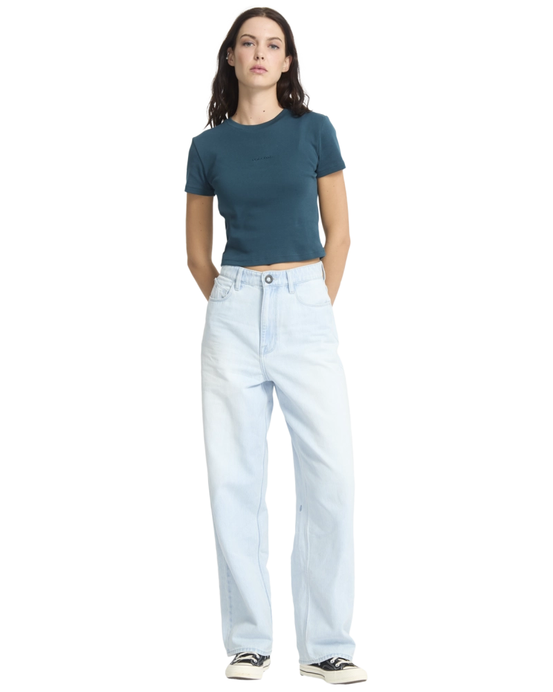 Pantalón Vaquero Weellow II — Wide Leg Tiro Alto