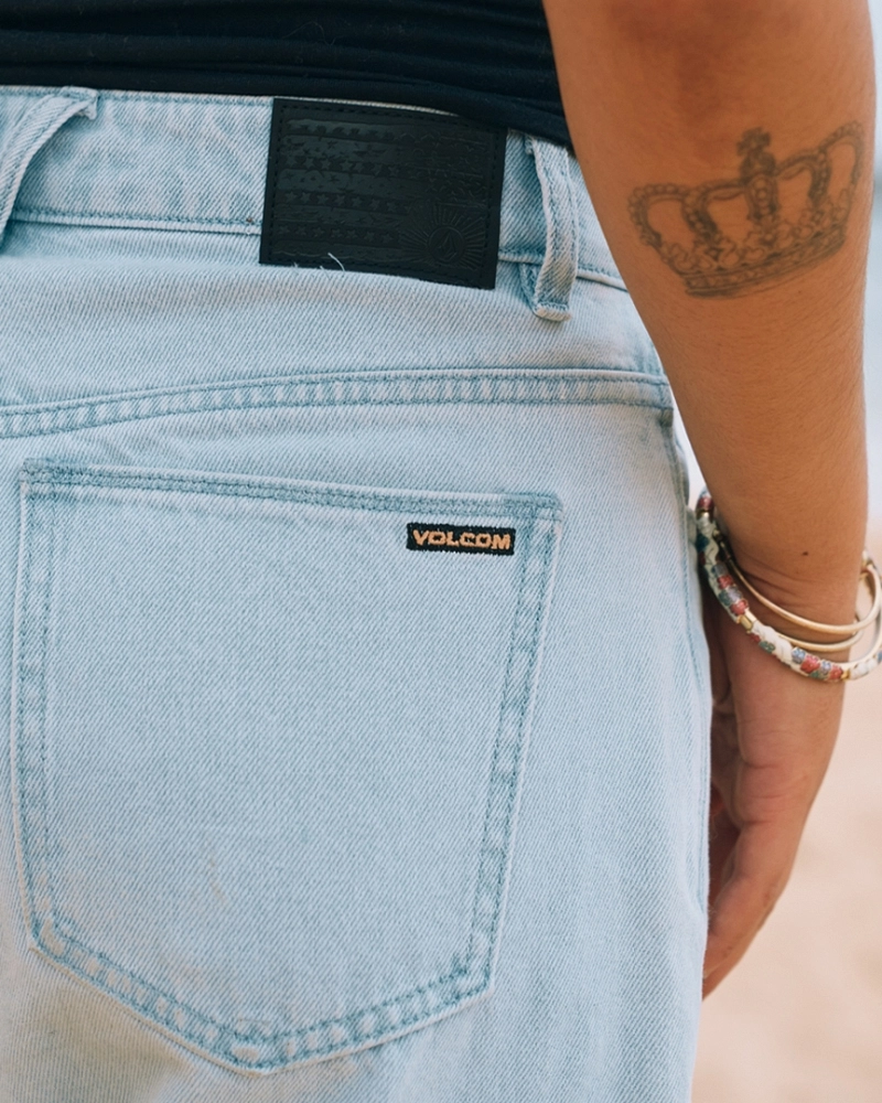 Pantalón Vaquero Weellow II — Wide Leg Tiro Alto
