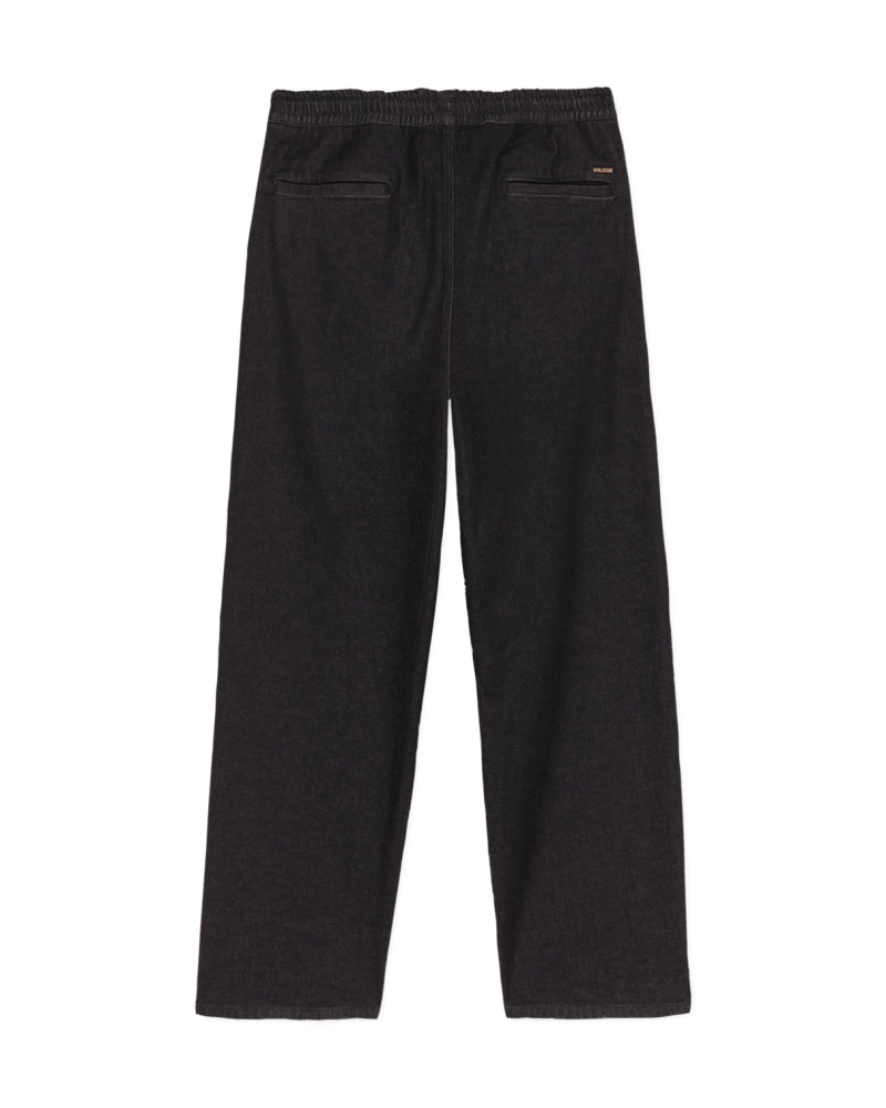 Pantalón Volcom Freazy Loose Denim Negro Pantalón Volcom Freazy Loose Denim Negro