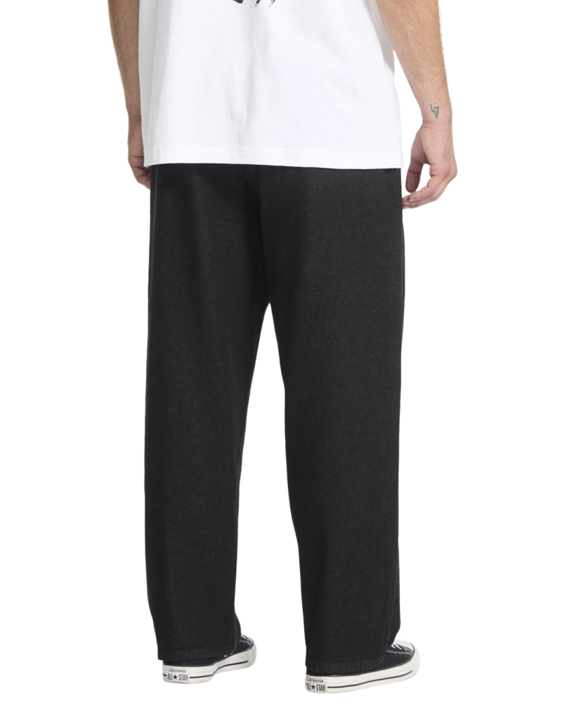 Pantalón Volcom Freazy Loose Denim Negro Pantalón Volcom Freazy Loose Denim Negro