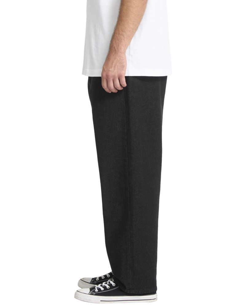 Pantalón Volcom Freazy Loose Denim Negro Pantalón Volcom Freazy Loose Denim Negro
