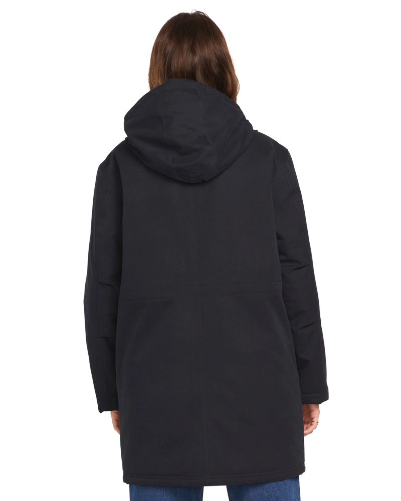 Parka Volcom Somestone 10K Mujer | Negro Parka Volcom Somestone 10K Mujer | Negro