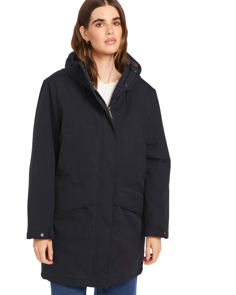 Parka Volcom Somestone 10K Mujer | Negro Parka Volcom Somestone 10K Mujer | Negro