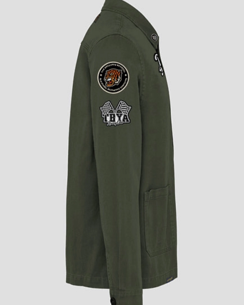 Patched & Embroidered Organic Jacket Patched & Embroidered Organic Jacket