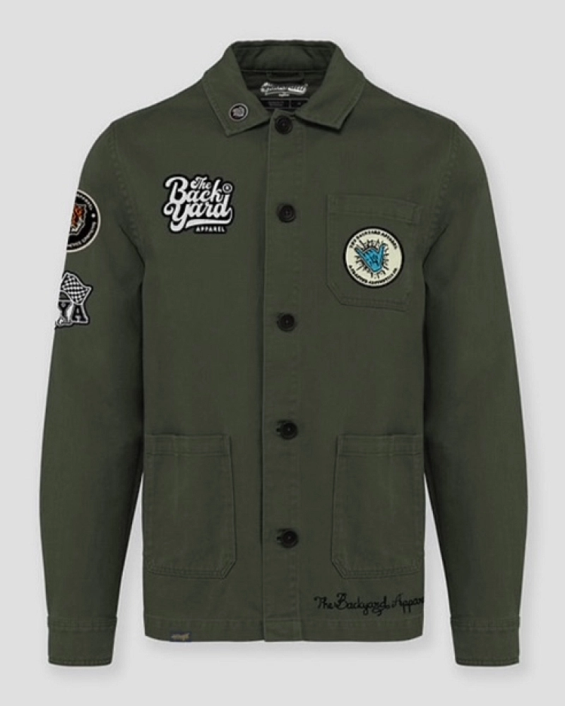 Patched & Embroidered Organic Jacket Patched & Embroidered Organic Jacket