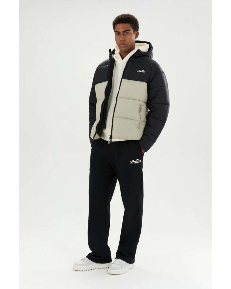 Plumífero Ellesse Ascari 2 Retro Negro y Beige