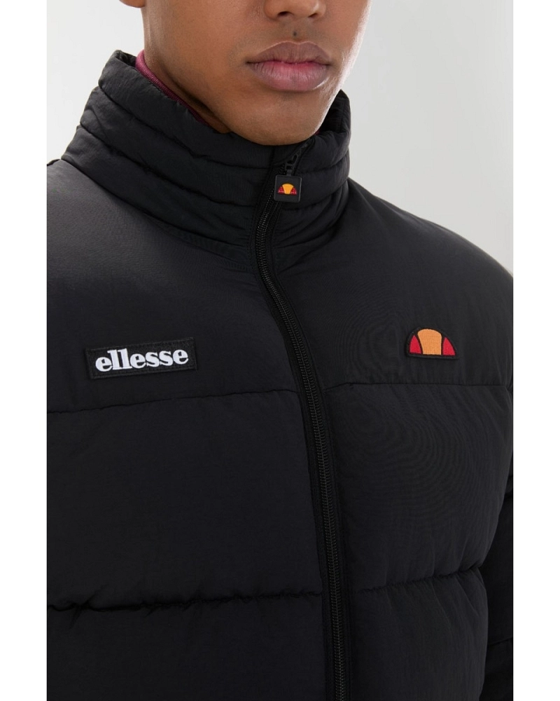 Plumífero Ellesse Nebula 2 Negro para Hombre  Cuello Alto