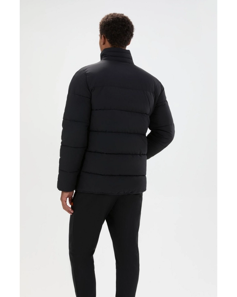 Plumífero Ellesse Nebula 2 Negro para Hombre  Cuello Alto