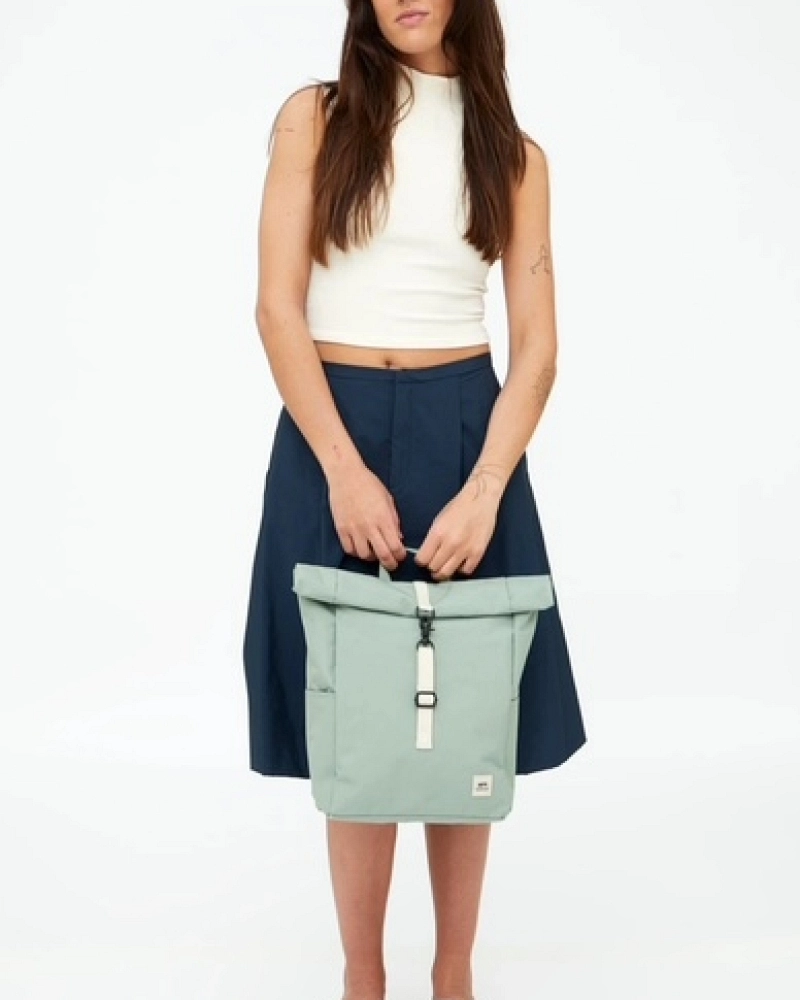 Roll mini backpack sage