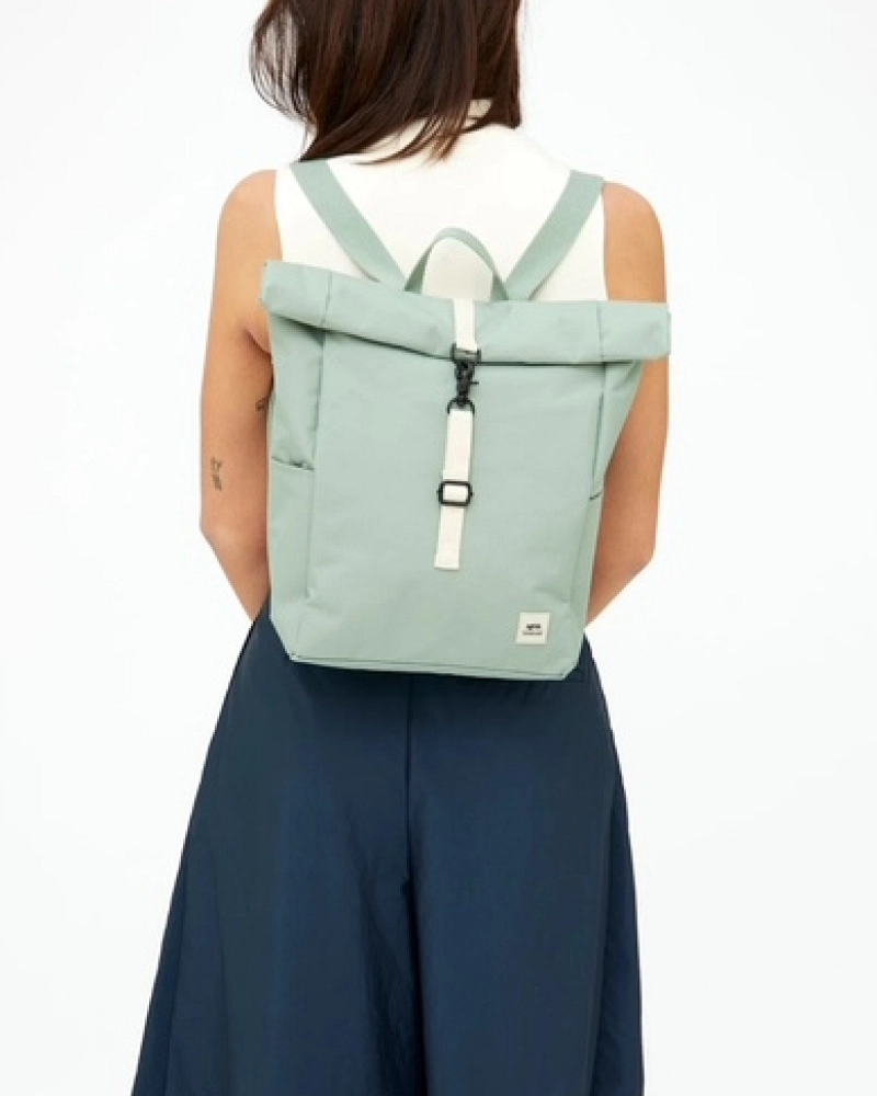 Roll mini backpack sage
