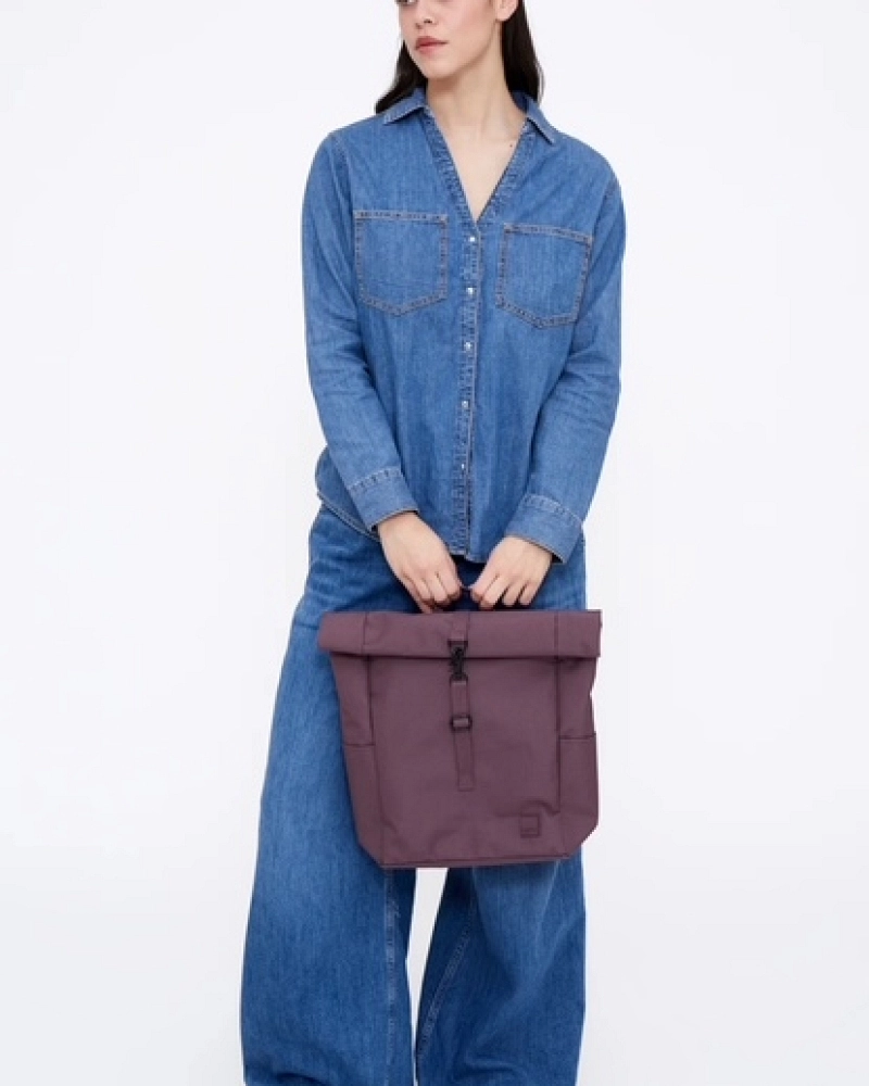 Roll mini stripes maroon