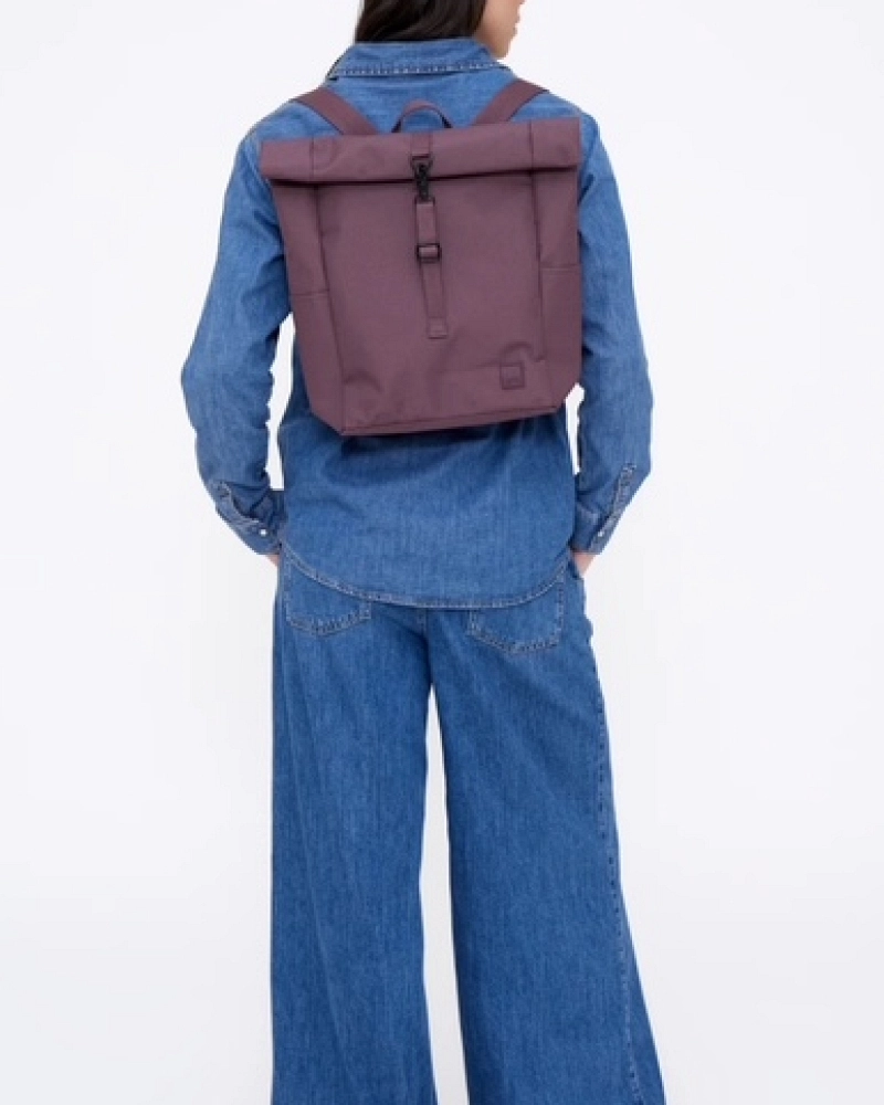 Roll mini stripes maroon