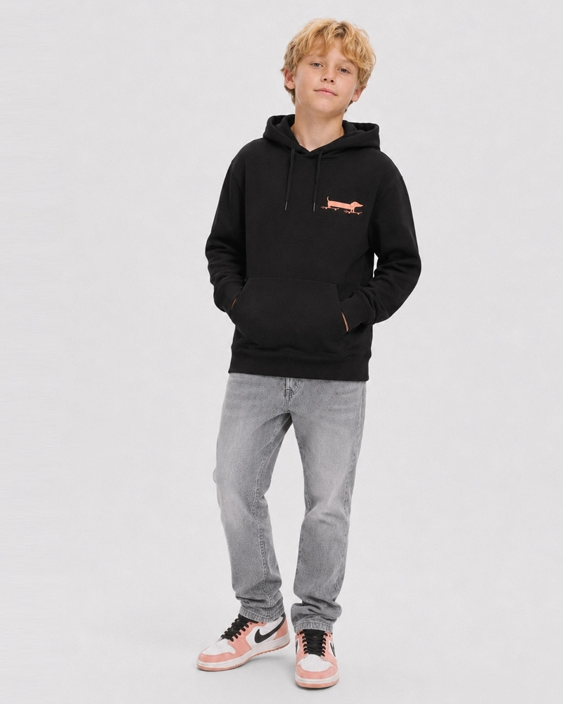 Sudadera con Capucha Infantil Hydroponic Long Body Short Legs Sudadera con Capucha Infantil Hydroponic Long Body Short Legs