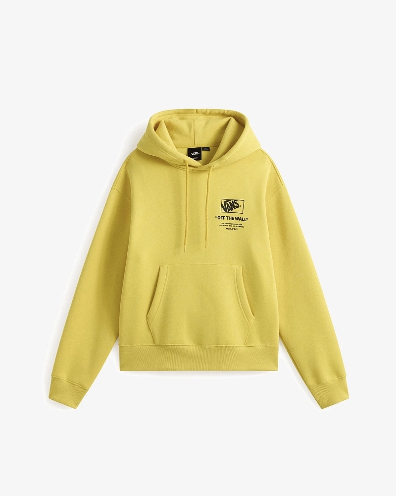 Sudadera con Capucha Vans Off The Wall Amarilla | Colección Original Sudadera con Capucha Vans Off The Wall Amarilla | Colección Original
