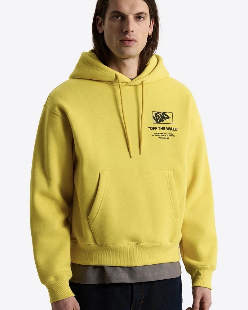 Sudadera con Capucha Vans Off The Wall Amarilla | Colección Original Sudadera con Capucha Vans Off The Wall Amarilla | Colección Original
