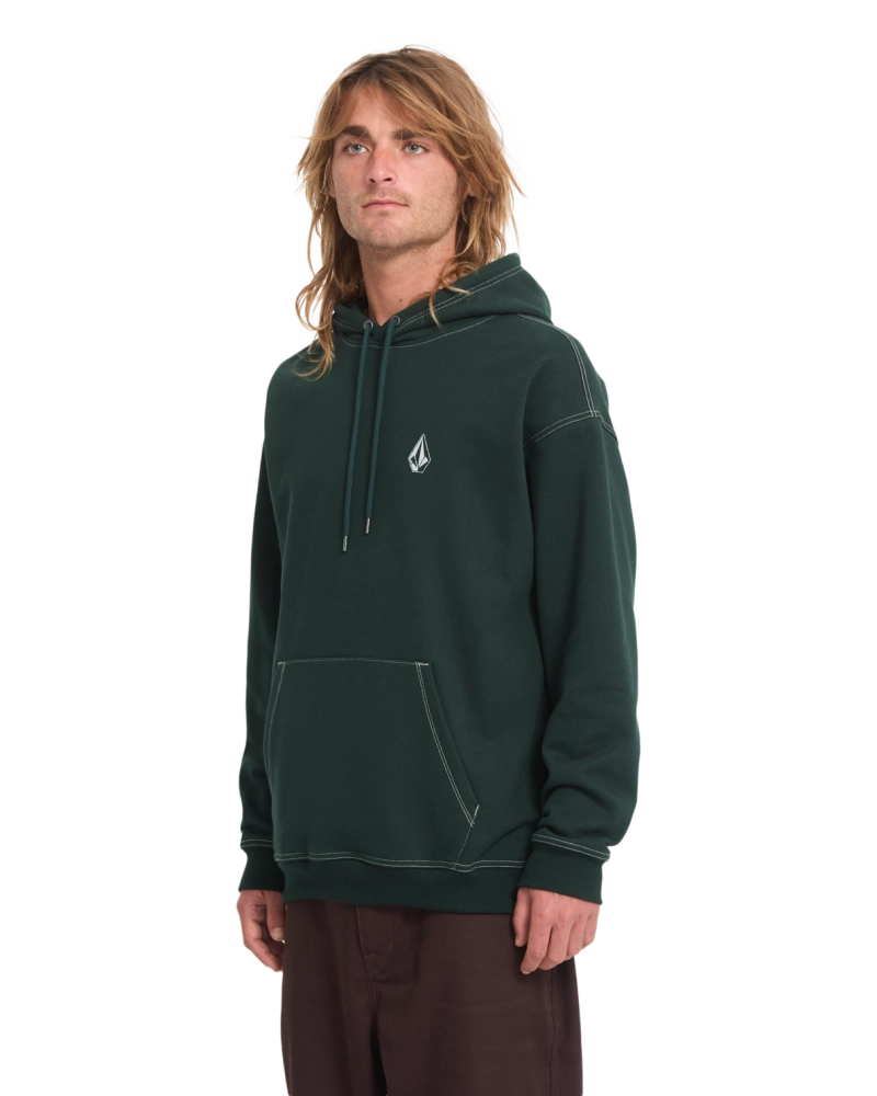 Sudadera con Capucha Volcom Stone Contraste - Verde Bosque