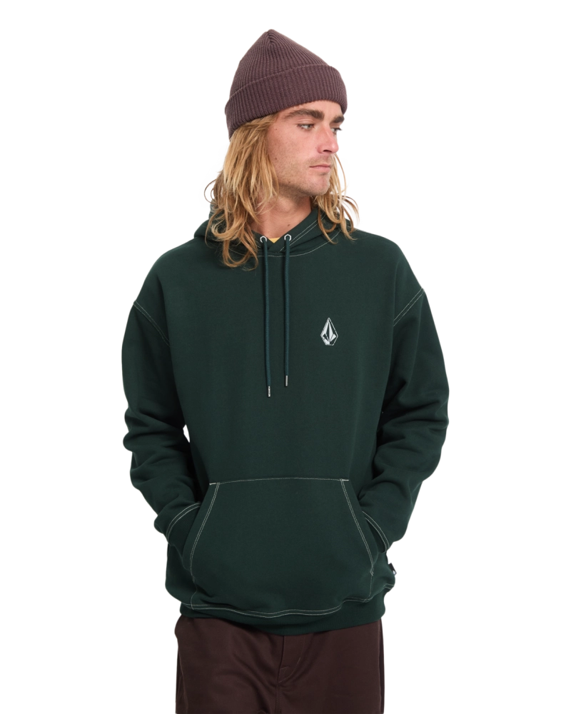 Sudadera con Capucha Volcom Stone Contraste - Verde Bosque