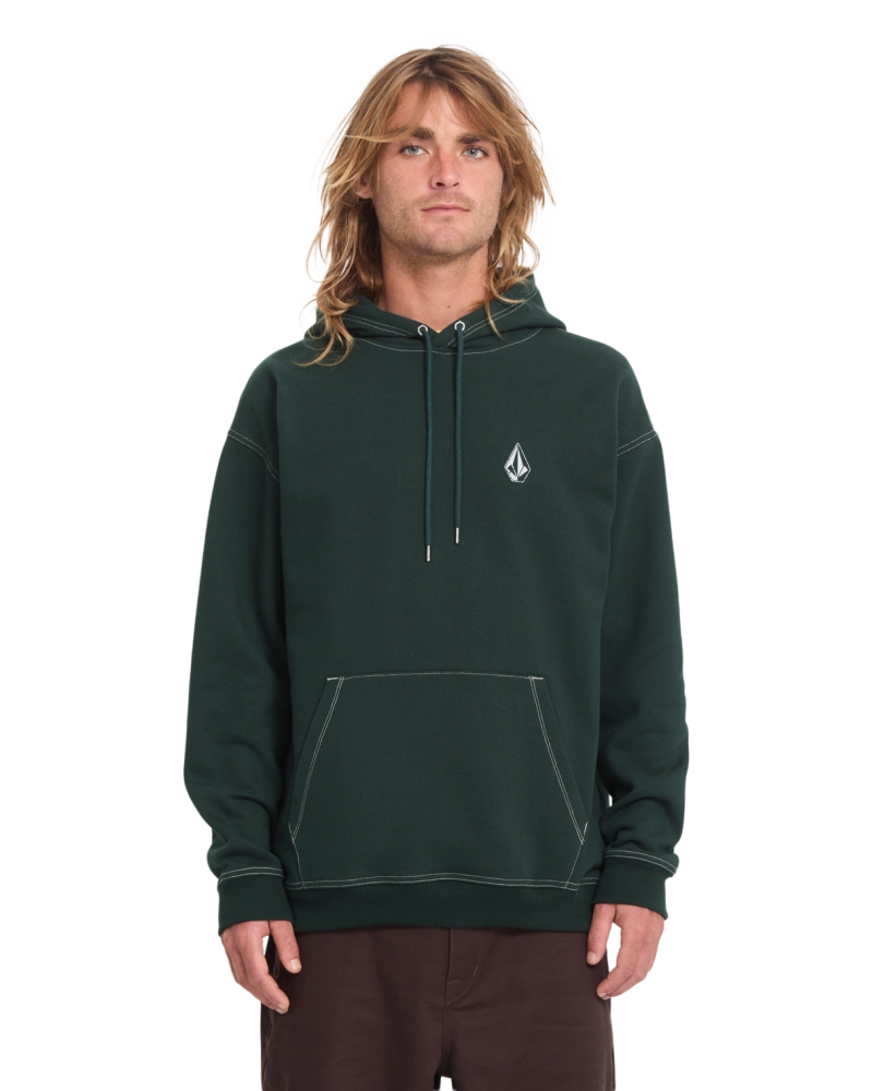 Sudadera con Capucha Volcom Stone Contraste - Verde Bosque