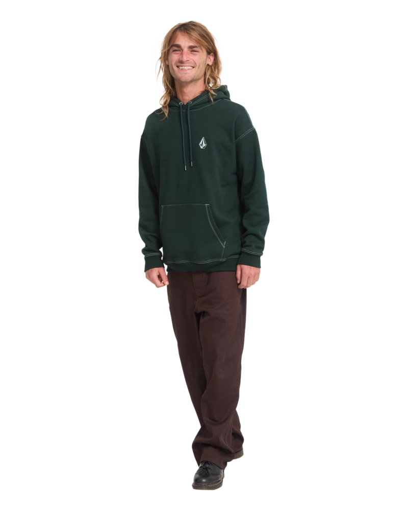 Sudadera con Capucha Volcom Stone Contraste - Verde Bosque