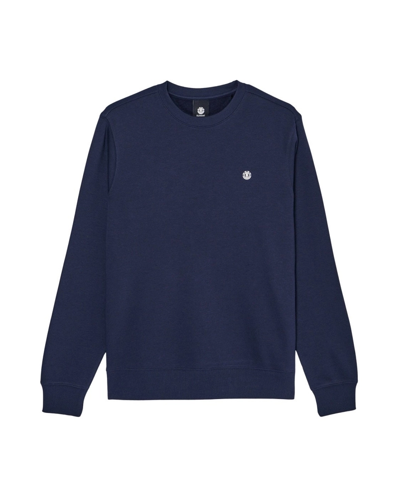 Sudadera Element Hombre Azul Marino Cuello Redondo  Icon Embroidery