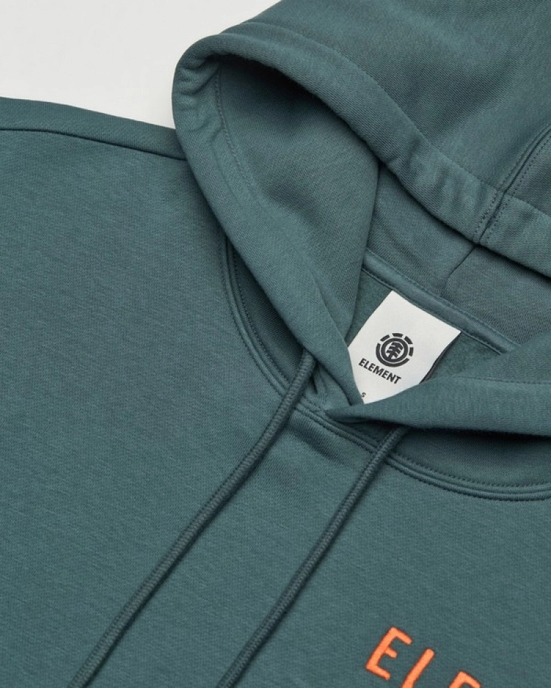 Sudadera Element Mujer Capucha Verde con Flores | Peace Of Mind Sudadera Element Mujer Capucha Verde con Flores | Peace Of Mind