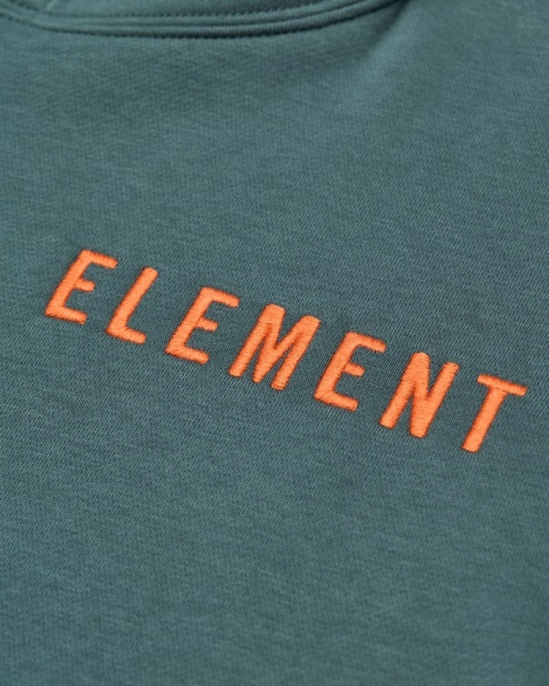 Sudadera Element Mujer Capucha Verde con Flores | Peace Of Mind Sudadera Element Mujer Capucha Verde con Flores | Peace Of Mind