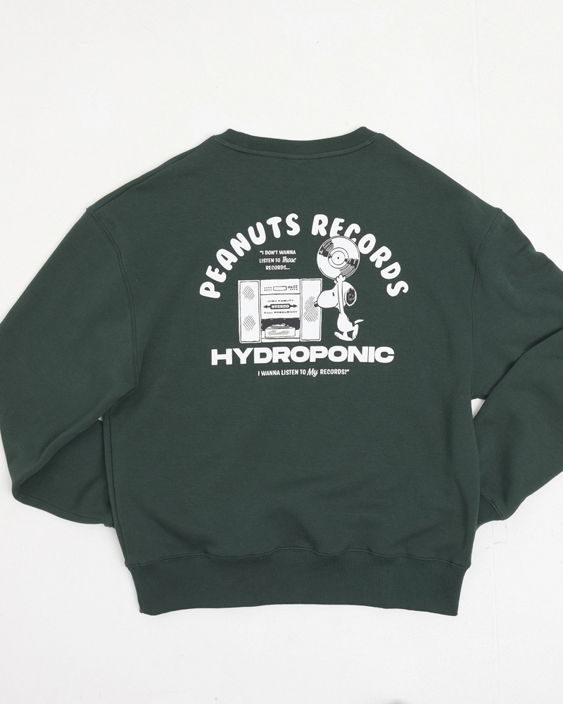 Sudadera Peanuts Records x Hydroponic Sudadera Peanuts Records x Hydroponic
