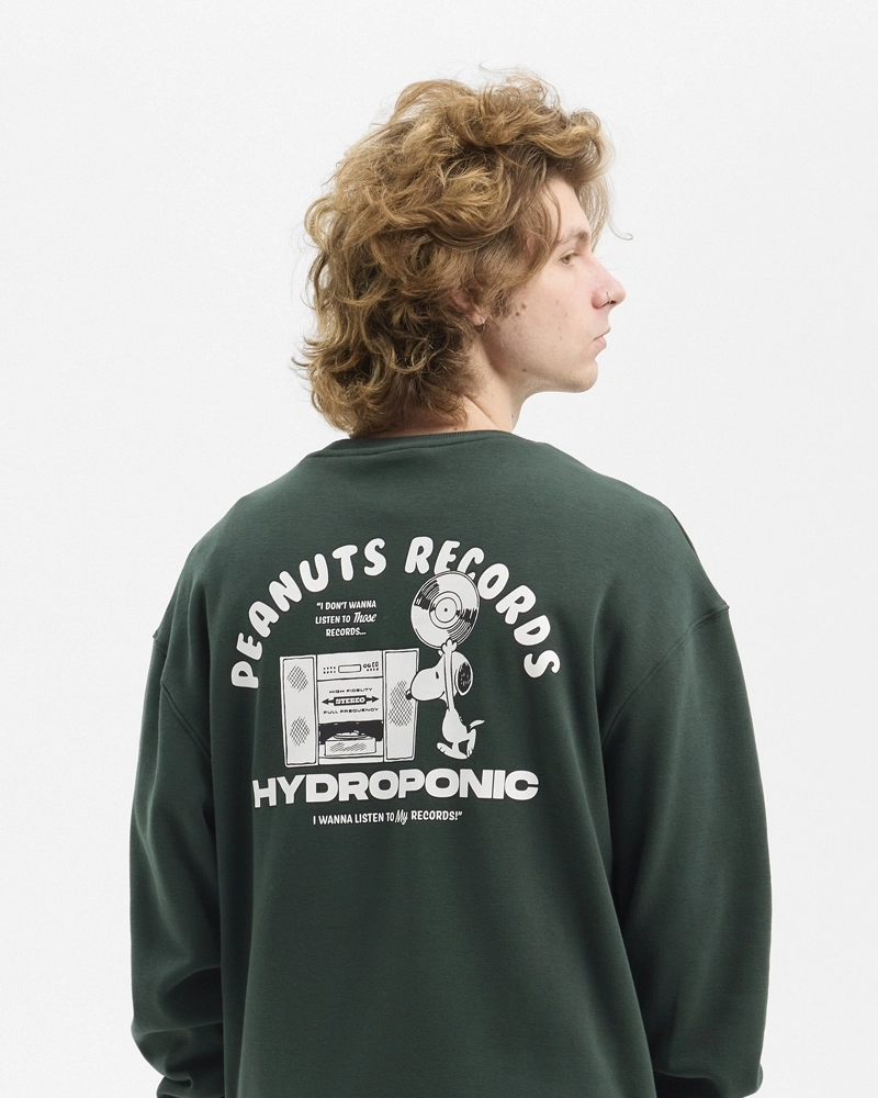 Sudadera Peanuts Records x Hydroponic Sudadera Peanuts Records x Hydroponic