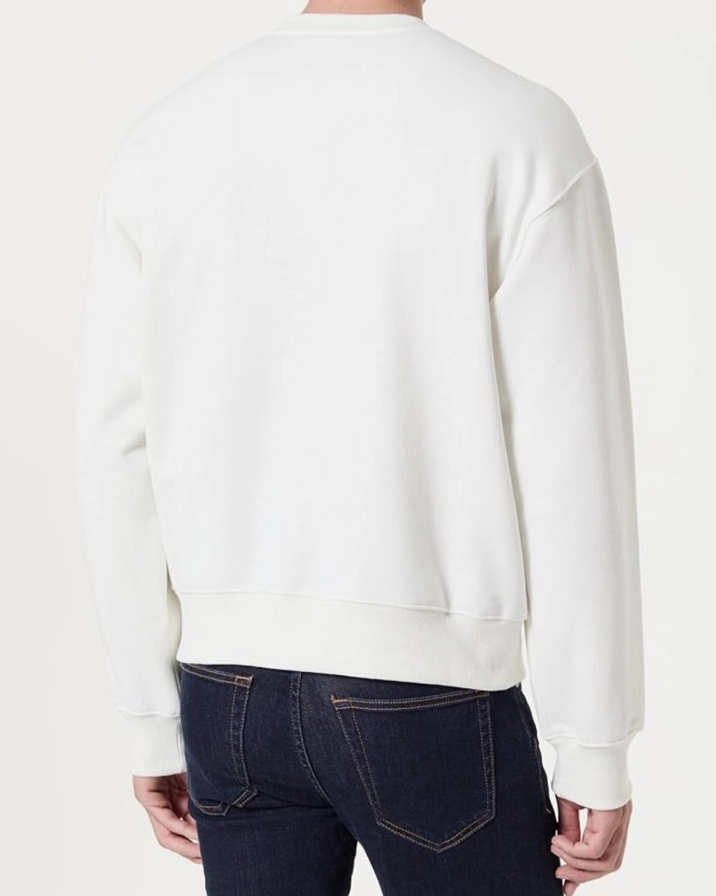Sudadera Vans Full Patch Crew – Blanco Roto