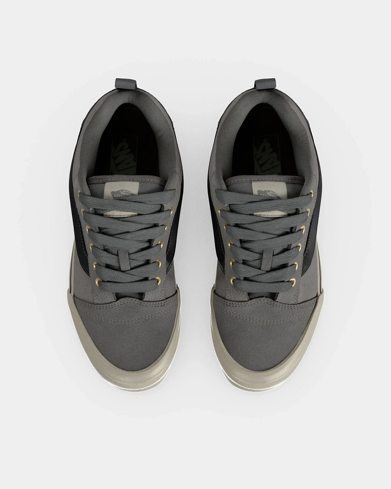 Vans Knu Skool – Gris/Negro (Grey/Black)