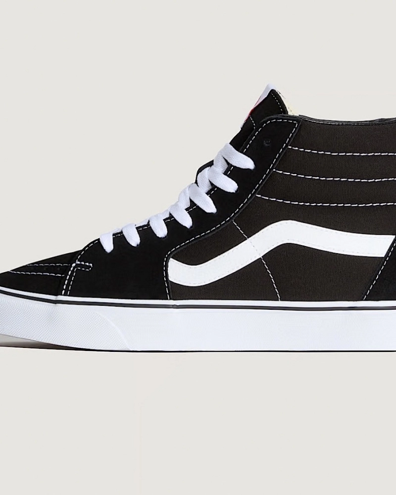 Vans Sk8-Hi Classic – Negro/Blanco (Black/White)