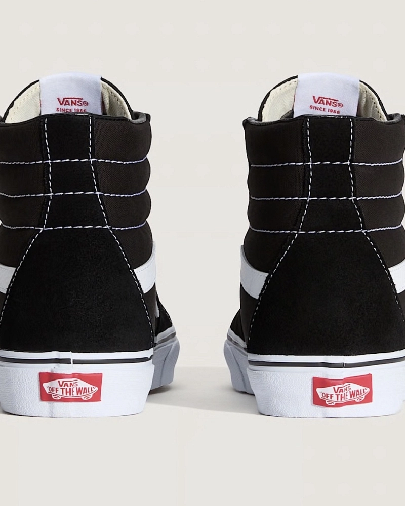 Vans Sk8-Hi Classic – Negro/Blanco (Black/White)