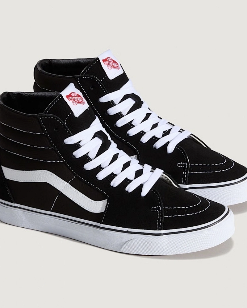 Vans Sk8-Hi Classic – Negro/Blanco (Black/White)