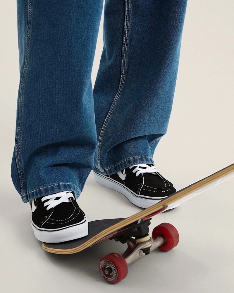 Vans Sk8-Hi Classic – Negro/Blanco (Black/White)