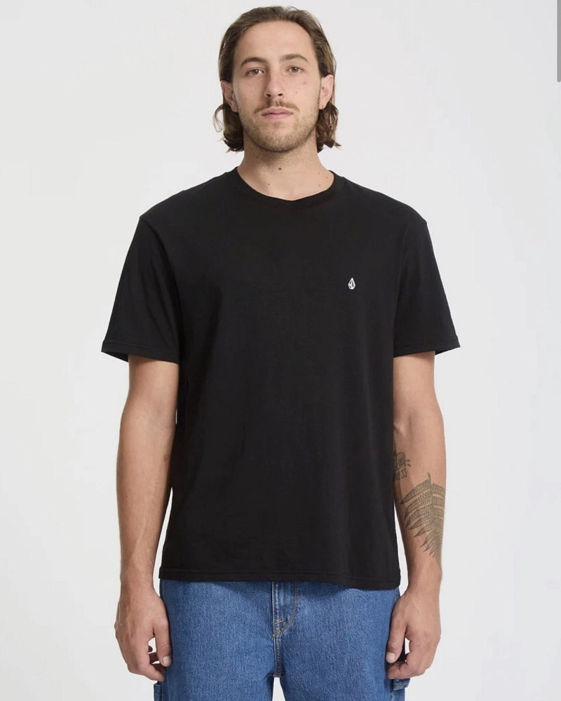 Volcom Stone Blanks T-Shirt — Negro Volcom Stone Blanks T-Shirt — Negro
