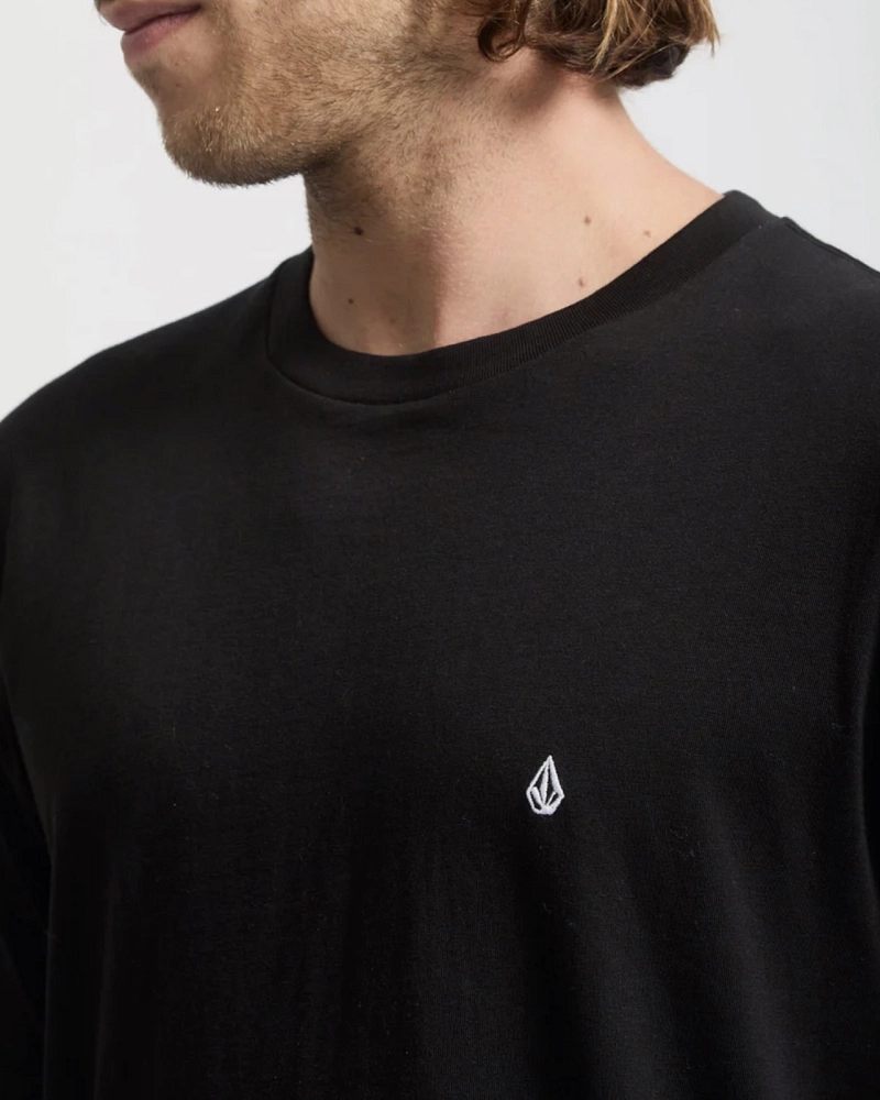 Volcom Stone Blanks T-Shirt — Negro