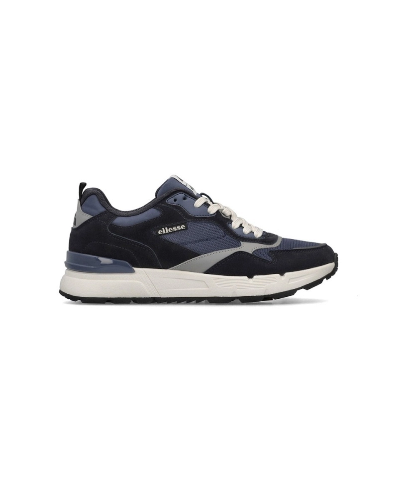 Zapatillas ellesse Hombre Azul Marino Ante y Malla Zapatillas ellesse Hombre Azul Marino Ante y Malla