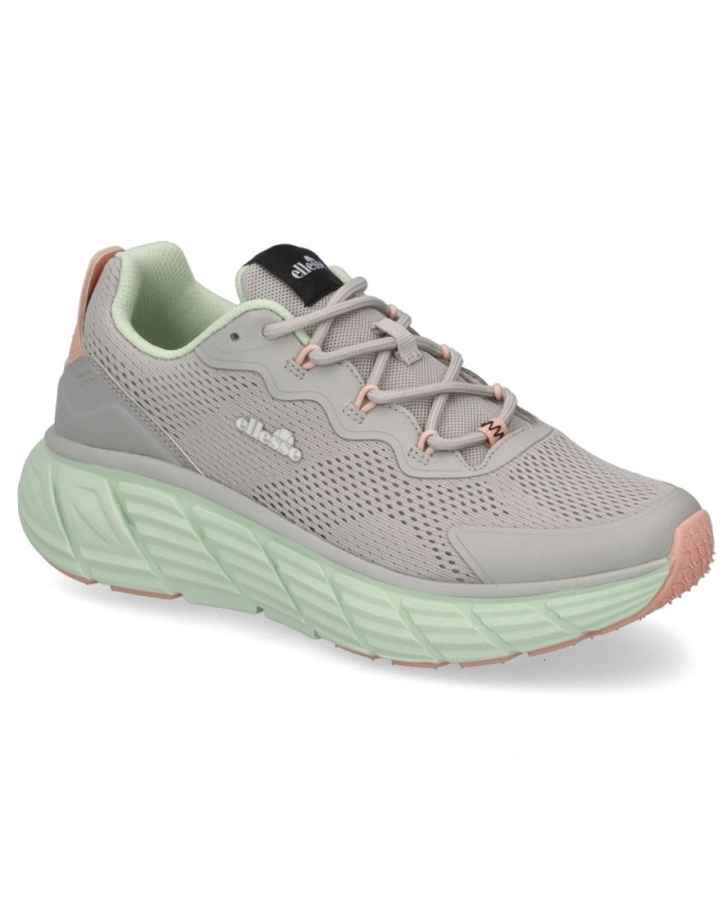 Zapatillas Ellesse Mujer Grises y Menta | Running Cómodas