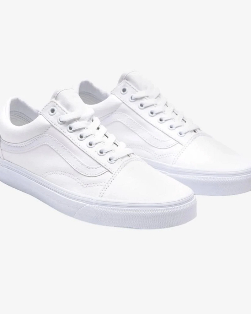 Zapatillas Vans Old Skool Blanco Total Mono White Zapatillas Vans Old Skool Blanco Total Mono White