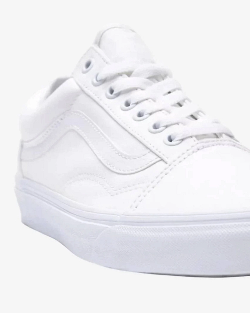 Zapatillas Vans Old Skool Blanco Total Mono White Zapatillas Vans Old Skool Blanco Total Mono White